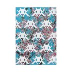 Damien Hirst & Invader – Invaded Blossom | Official A4 Notebook