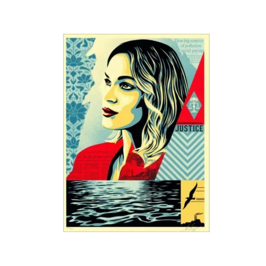 Shepard Fairey - ENVIRONMENTAL JUSTICE