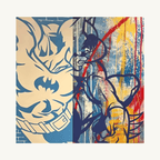 SEEN, Bateman, 2020 - Acrylic and aerosol on canvas