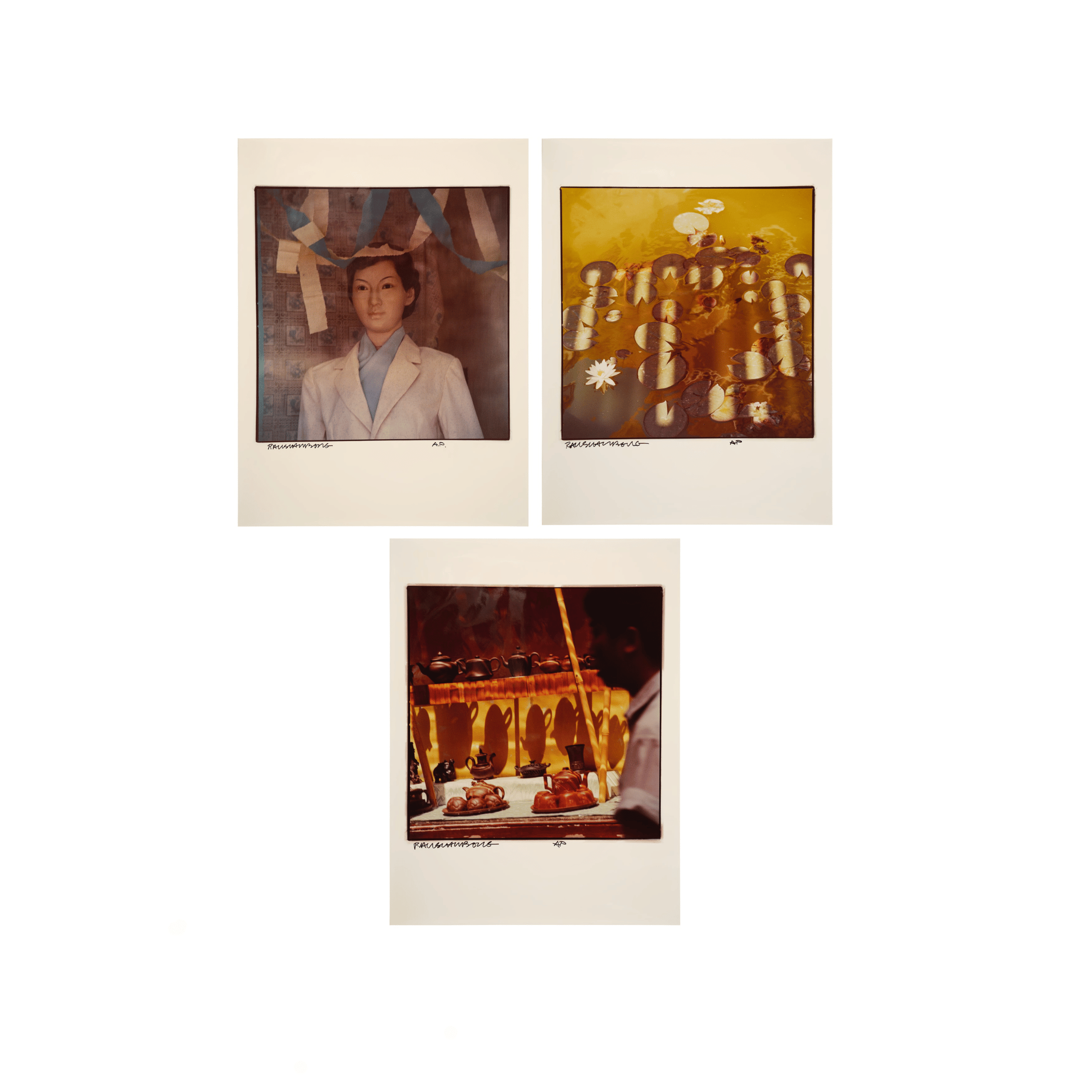 Robert Rauschenberg – Blue Lady; Lily Pads; and Tea Pots (1983) I Limited Edition