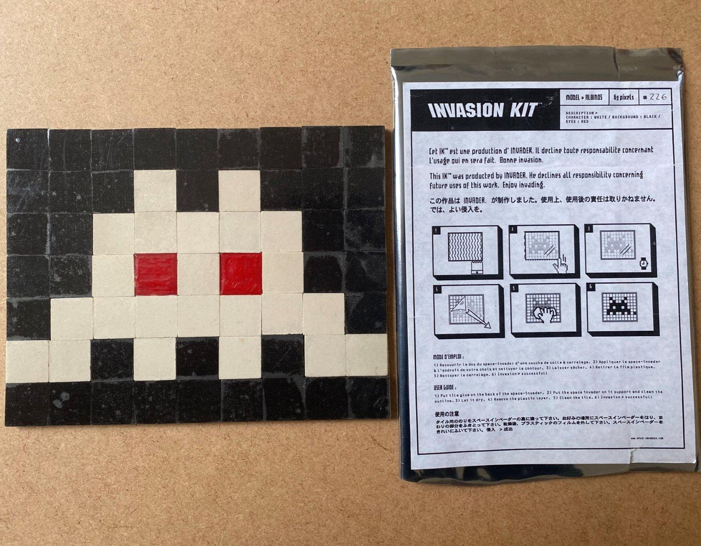INVADER- Kit de invasión 1: Albino