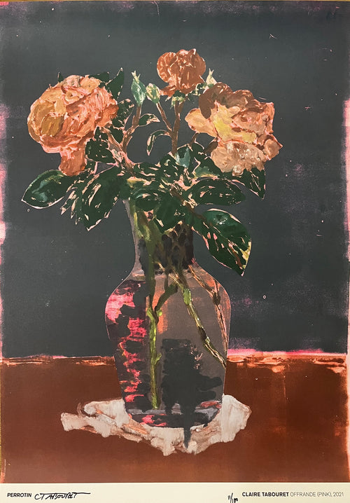 Claire Tabouret - Offrande Pink  (signed poster)
