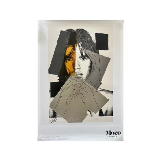 Offset-Siebdruck – Andy Warhol x MocoMuseum – Mick Jagger, 1975