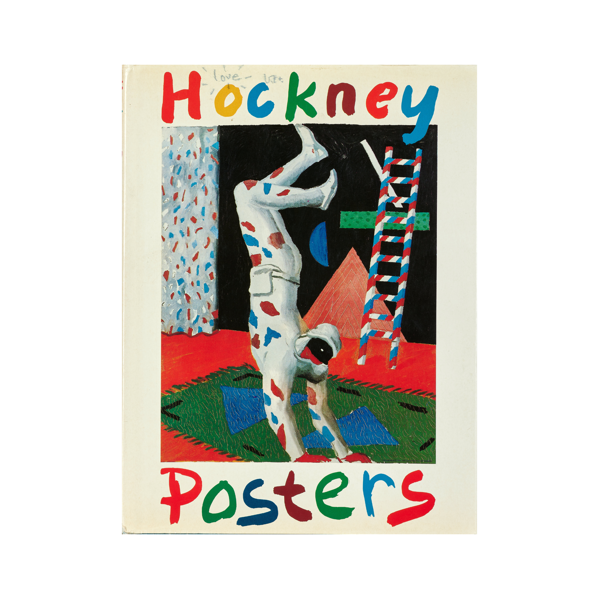 David Hockney - Harlequin from Parade (1981)