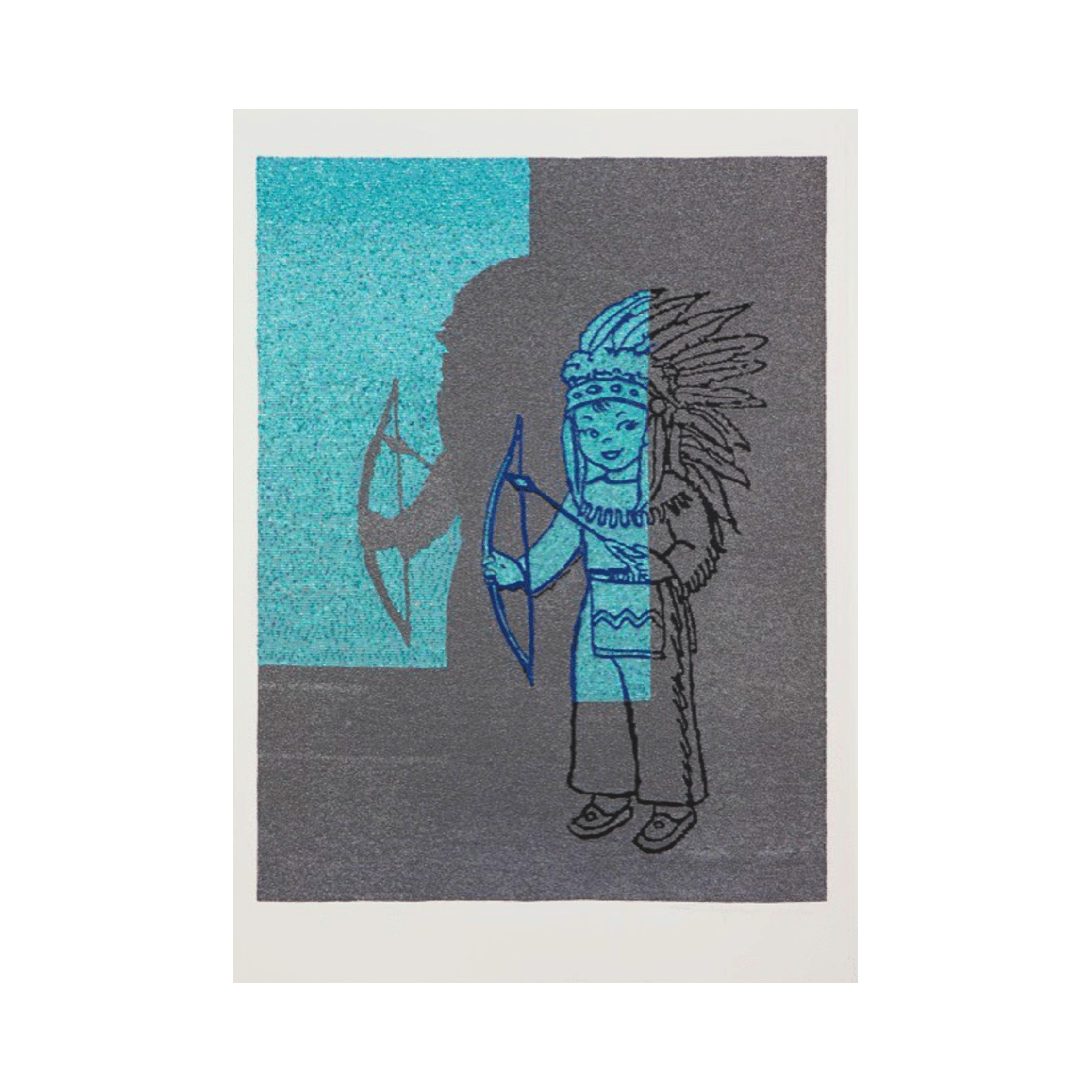 FARHAD MOSHIRI, Sans Titre  2013 - Lithograph on 100% cotton paper