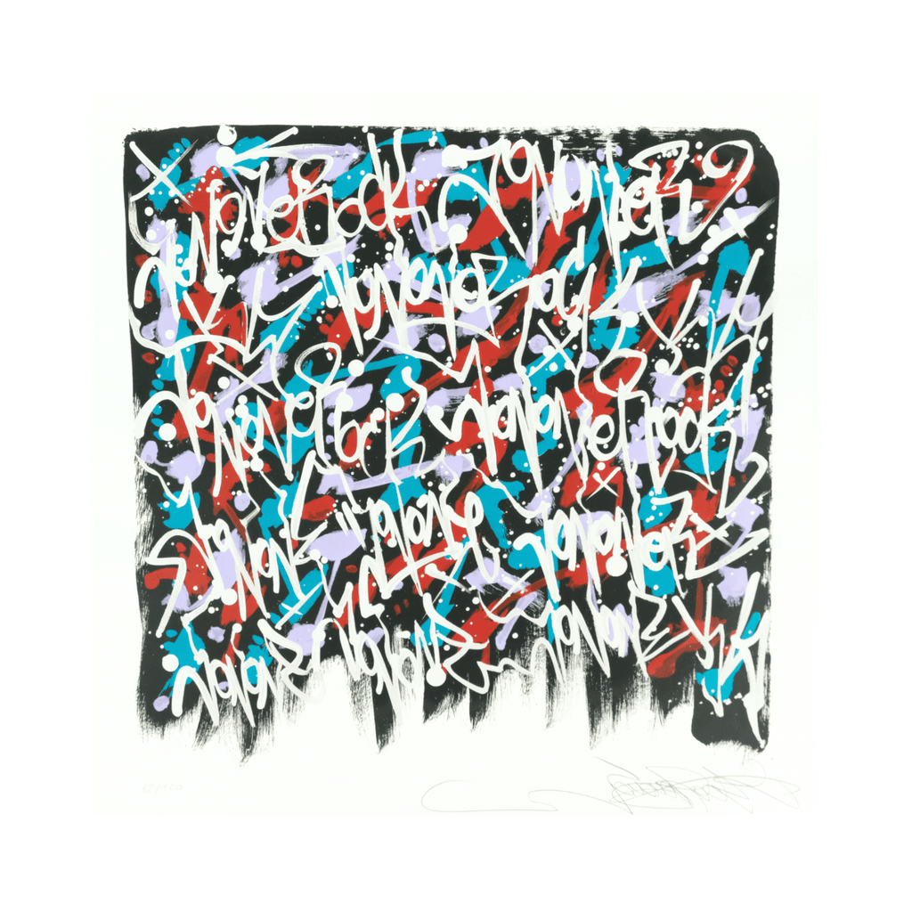 JonOne - Lenox Lounge, 2021 - Screenprint on 300gsm Keaykolour paper