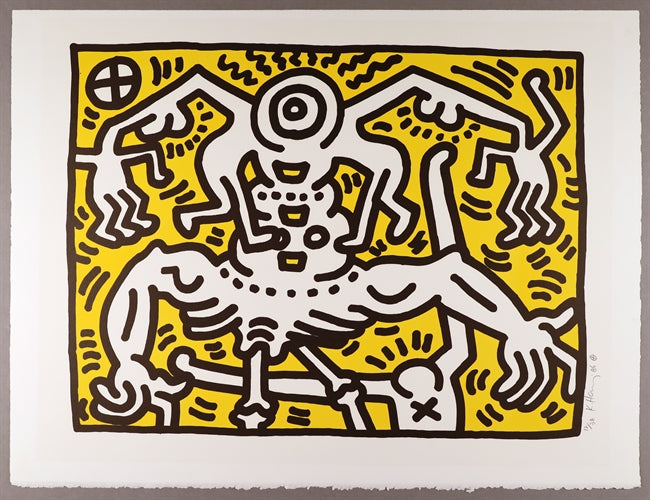Keith Haring – Senza titolo, 1986