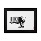 BANKSY - Barcode Leopard (2004) I Limited Edition