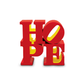 Robert Indiana - HOPE (Red/Yellow) 2009-2013