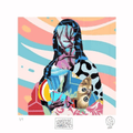 Speedy Graphito, Mona Lisa (Main Edition) - Unique screenprint 1/1 on 300gsm high-quality cotton art paper