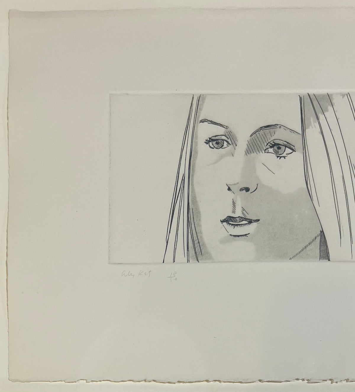 Alex Katz – Harmony (from the June Ekman's Class portfolio) 1972 – image 5