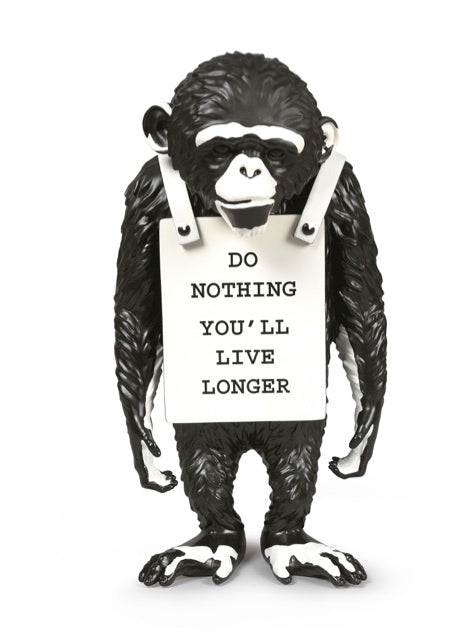 Banksy x Medicom,  Monkey "Do nothing you'll live longer" 2