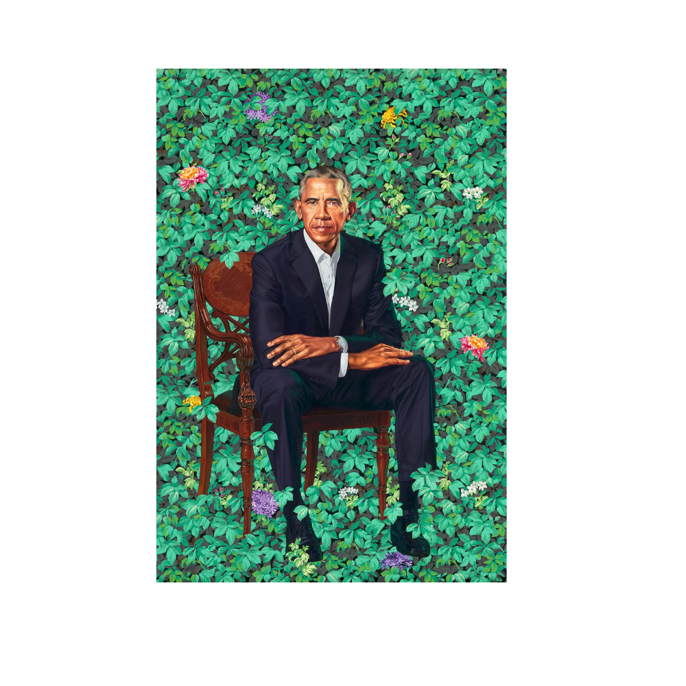 Kehinde Wiley-Barack Obama, 2018