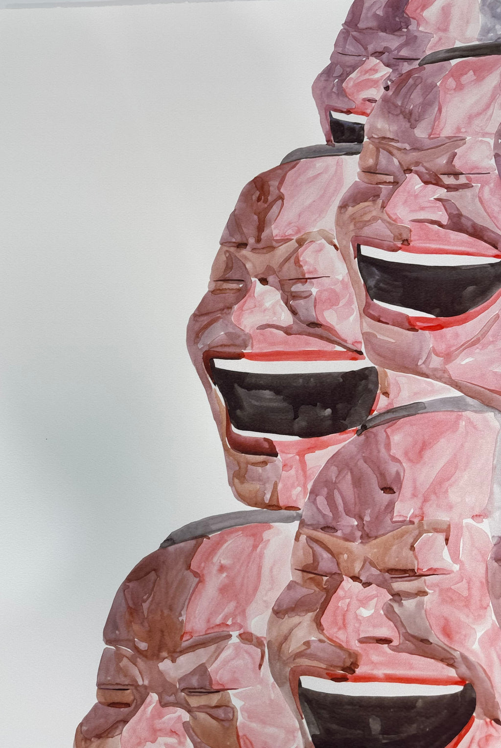 Yue Minjun – Untitled (Smile-ism No. 13) 2006 – image 3