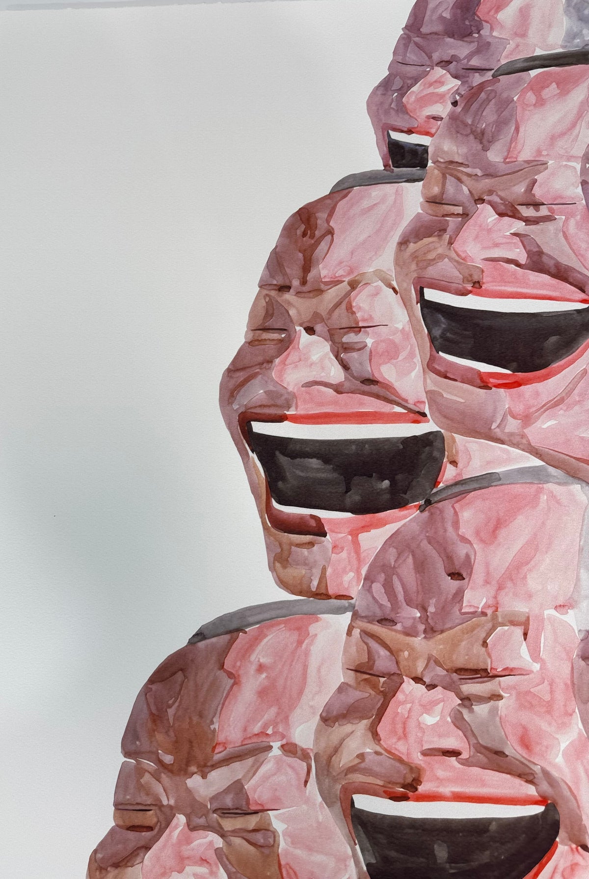 Yue Minjun – Untitled (Smile-ism No. 13) 2006 – image 3