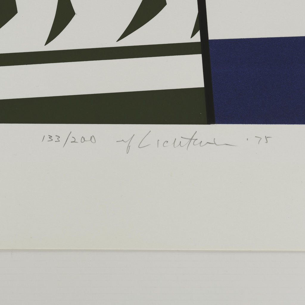 Roy Lichtenstein - Bicentennial Print (1975) 