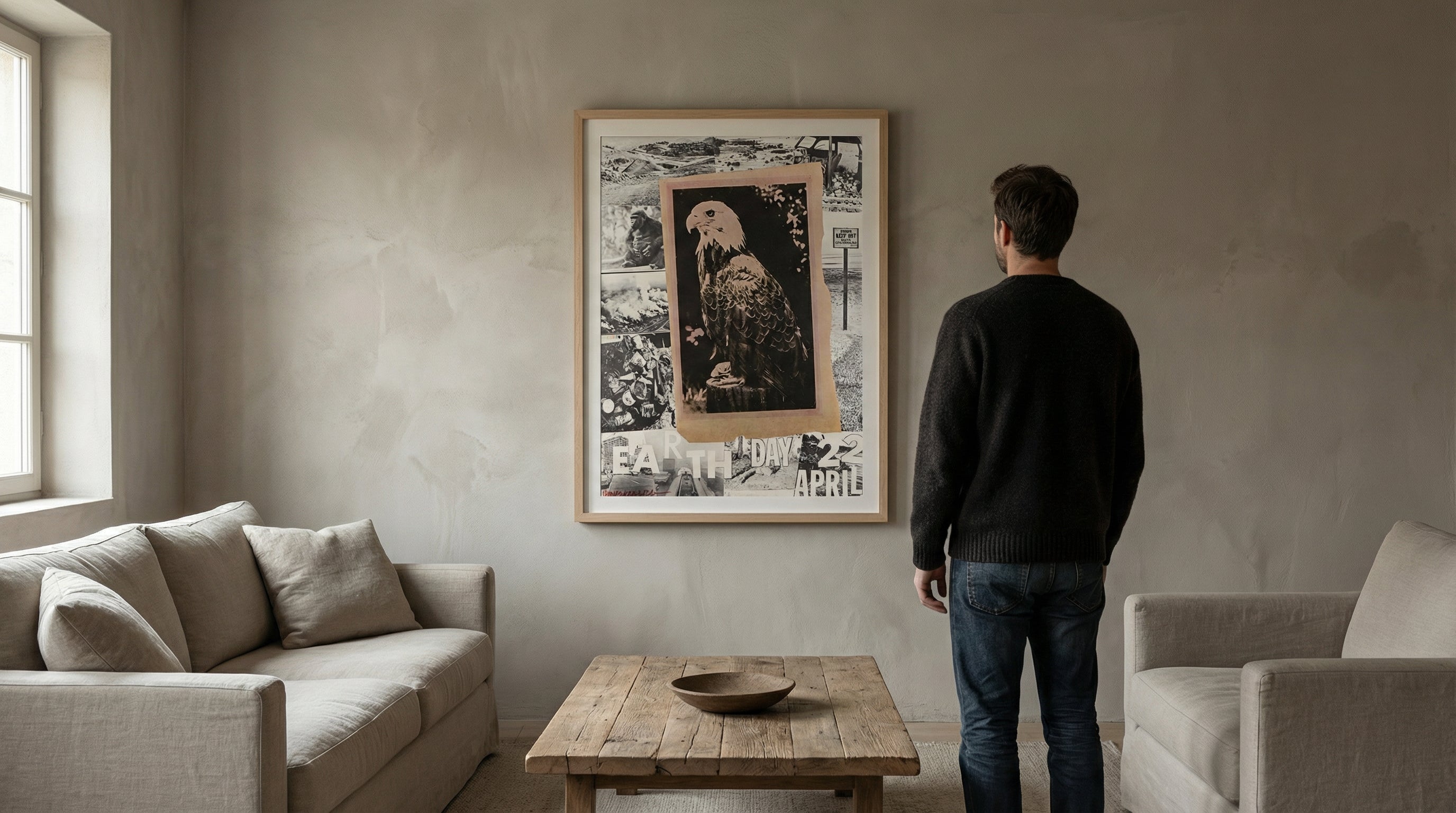 Robert Rauschenberg - Earth Day (1970)