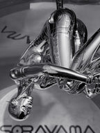 Hajime Sorayama, robot voyageur spatial sexy I