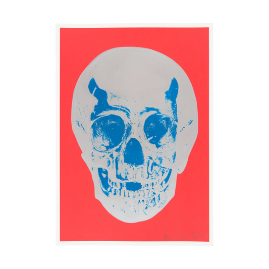 Damien Hirst, Till death do us part - Coral Red Silver, 2012