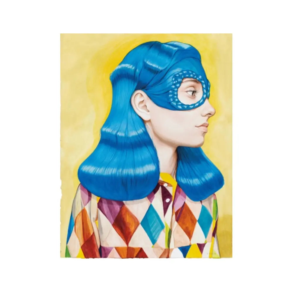 ANGELES AGRELA, Cornelia (2022) - Acrylic and pencil on paper