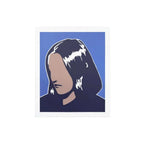 Adriana Oliver - Third Portrait (2024) - 3-color screenprint on Munken Smooth