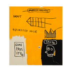 After Jean-Michel Basquiat, Rome Pays Off, from Portfolio II, 2004 - Screenprint