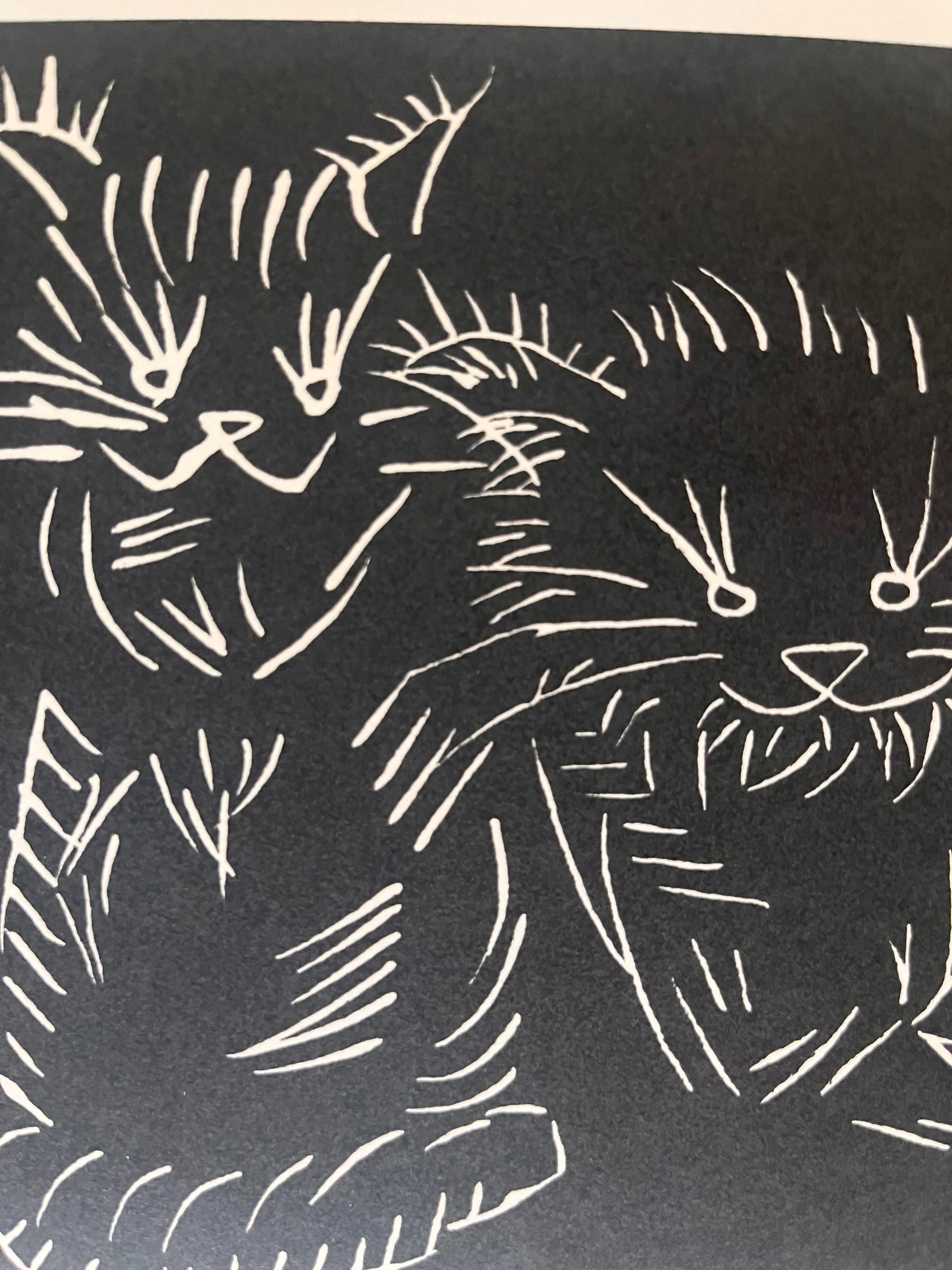 Ai Weiwei Cat, Black, 2023 LYNART STORE