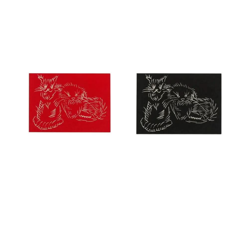 Ai Weiwei Cats (Black & Pink) LYNART STORE