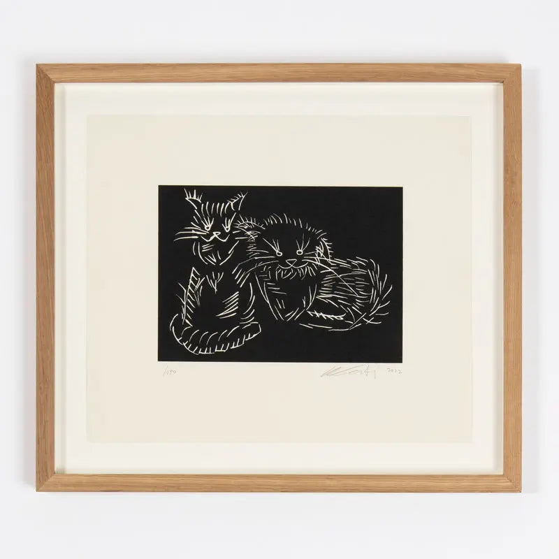 Ai Weiwei Cats (Black) LYNART STORE