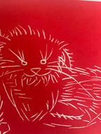 Ai Weiwei, Cats (Red), 2023 LYNART STORE