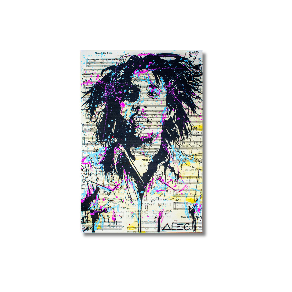 ALEC MONOPOLY -  Bob Marley 2012 (Hand finished)