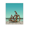 Alejandro Cardenas - View of Virginia Key, 2021 - 6-color screenprint