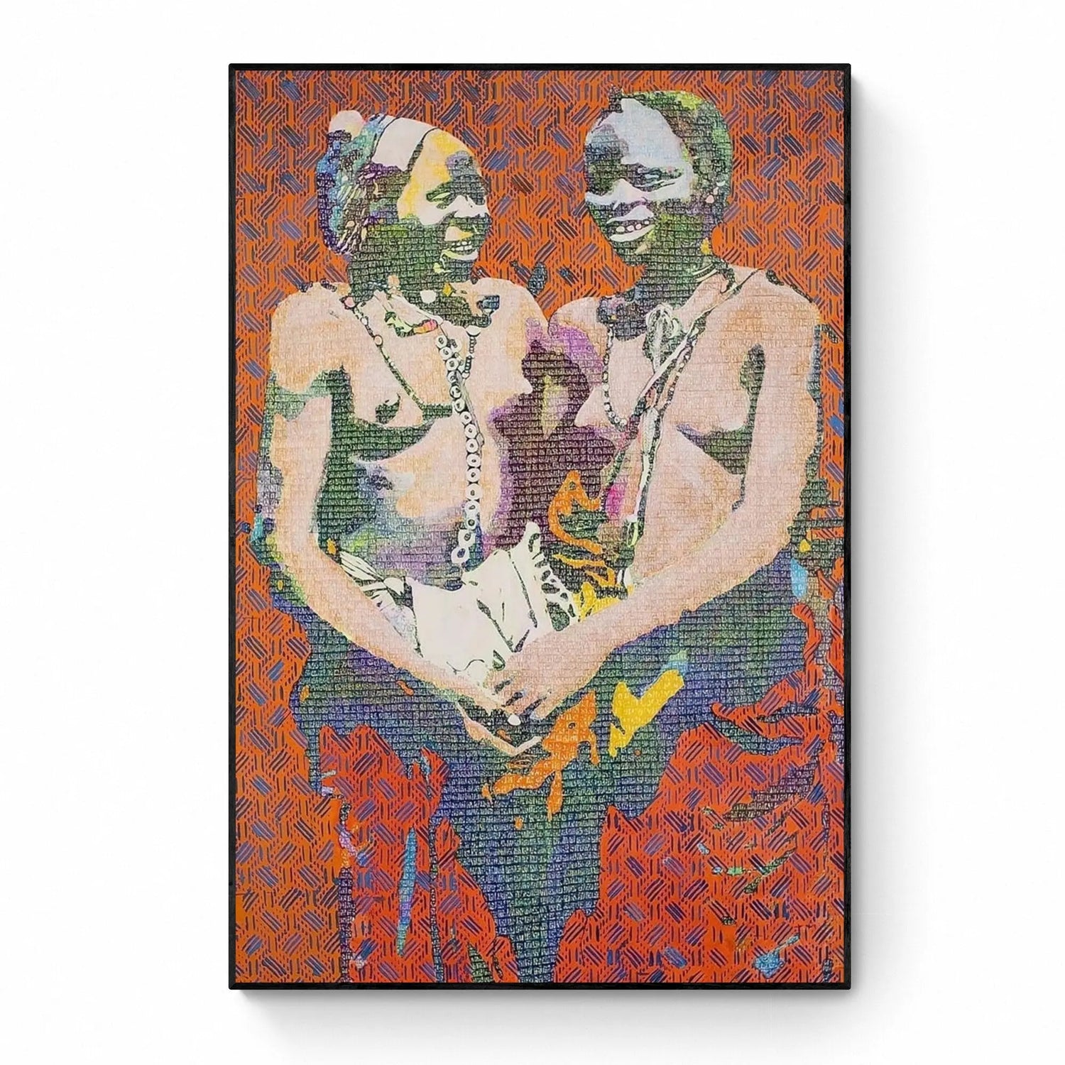 Aliougne Diagne - Jeunes Peulhes Sénégalaises, 2019, Lithographie LYNART STORE