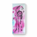 André Saraiva , MISS A STAND PINK, 2020 -screen print on paper