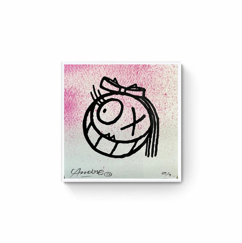 André Saraiva , MISS A , 2020 -Screen print on paper