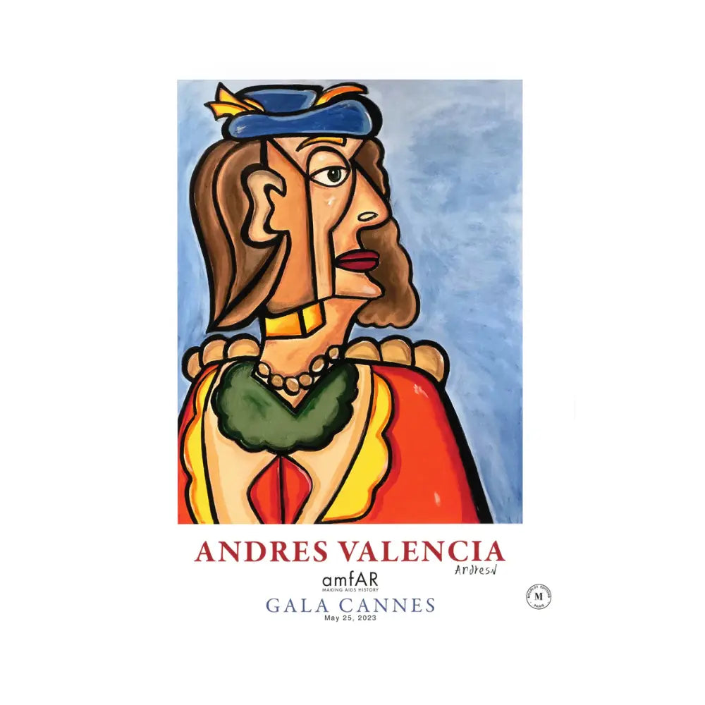 Andres Valencia, Untitled I - Silkscreen