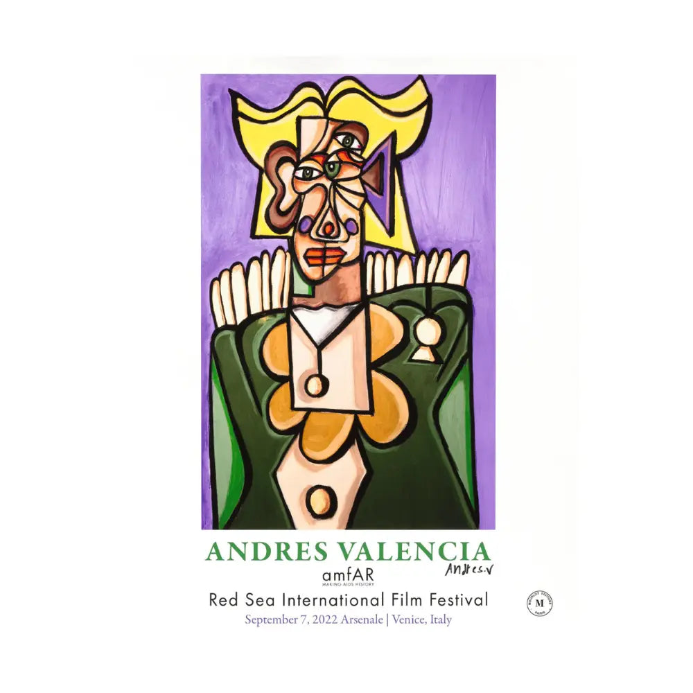 Andres Valencia, Untitled II - Silkscreen