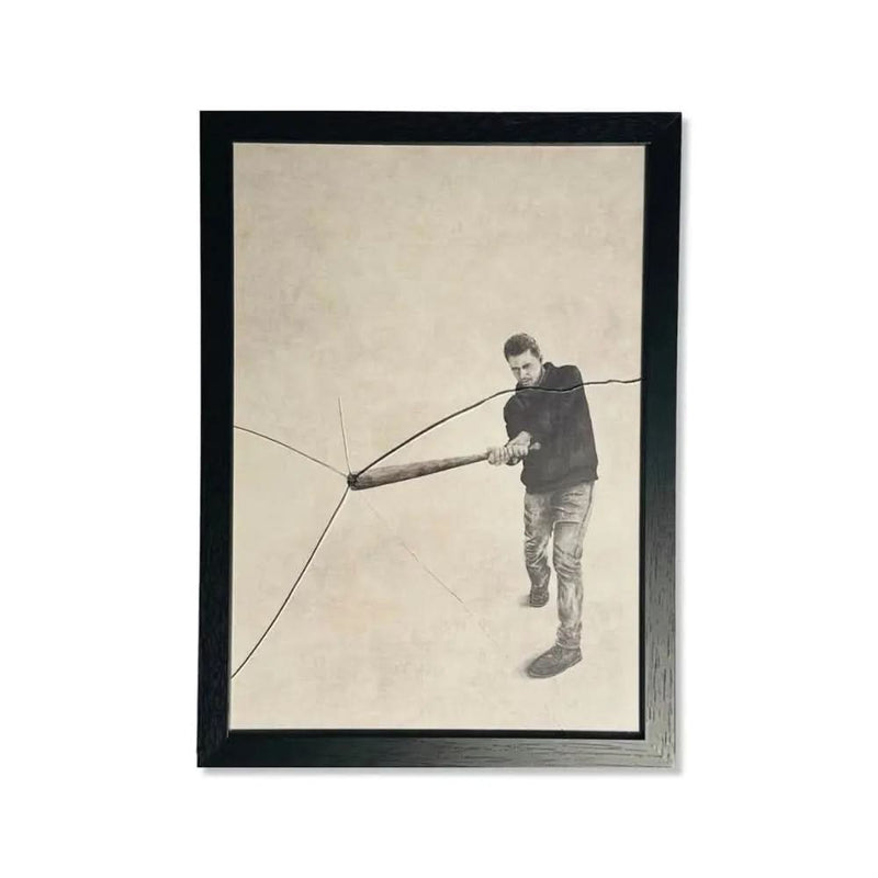 Affiche Encadrée Salvador Dali – FC Barcelone – Édition Limitée à 1000 Exemplaires – Numérotée