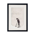 Andrew Scott, DIG, 2024 - Digitally produced on Velvet Ultra 300gsm, hand-finished with hammer