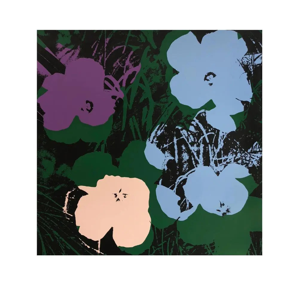 Andy Warhol - Flowers I - 1980 - Sérigraphie Officielle L.Y.N.A.R.T Store