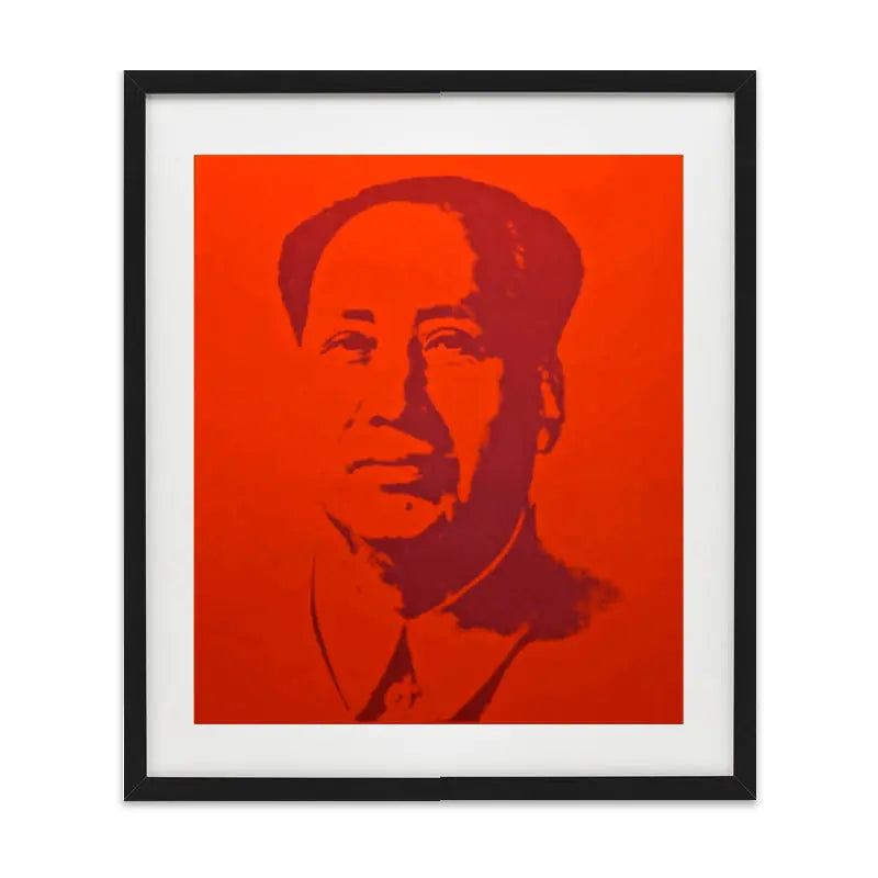 Andy Warhol - Mao Red - 1980 - Sérigraphie Officielle L.Y.N.A.R.T Store