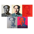 Andy Warhol - Set of 5 Mao  - 1980 - Official screenprints