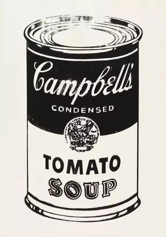 Andy Warhol, Campbell's Soup Can (Tomato) - screenprint 
