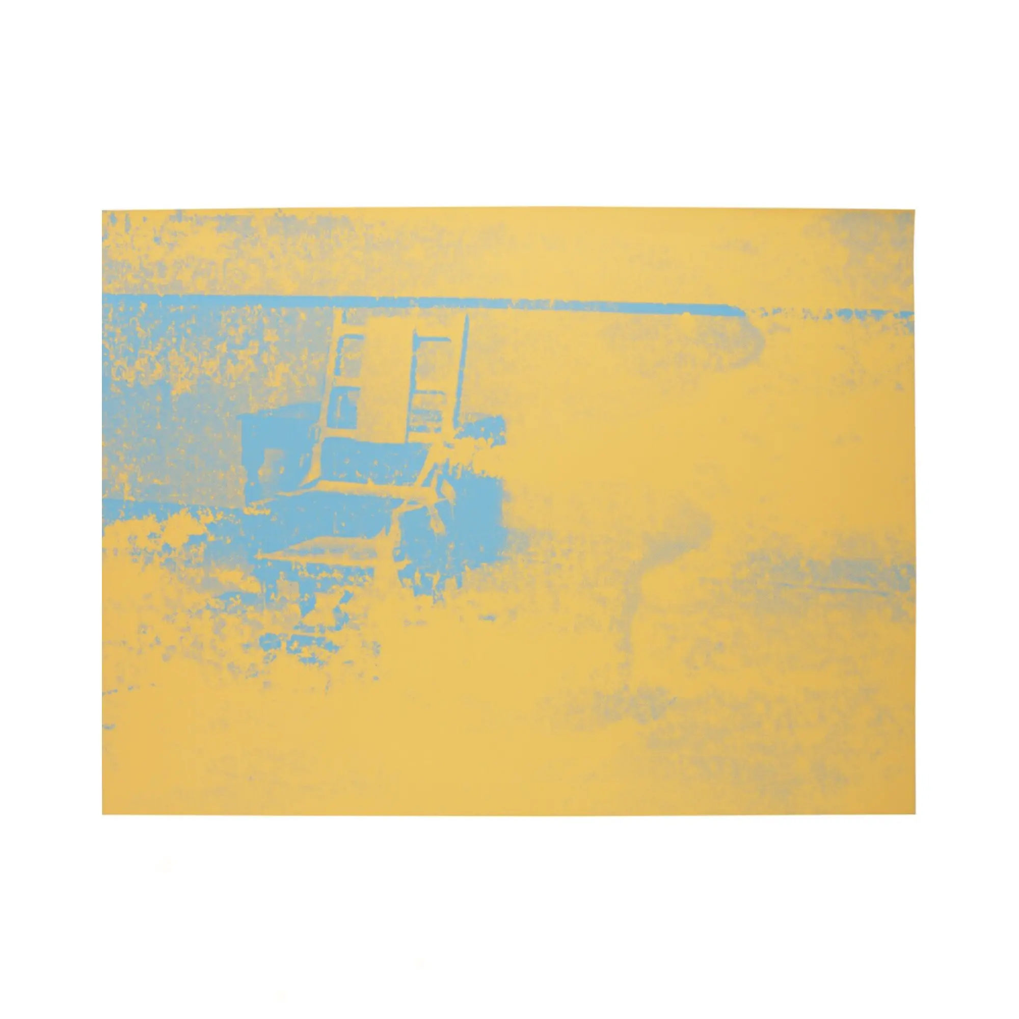 Andy Warhol, From Electric Chairs (1971) - screenprint 