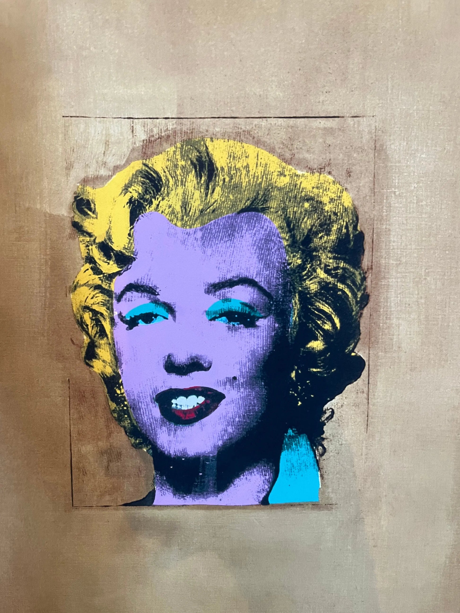 Andy Warhol, Gold Marilyn Monroe, 1962, Lithographie Offset LYNART STORE