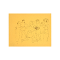 Andy Warhol – Children Playing Ring Around the Rosie (Happy December) 1954