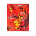Angel Otero  -  LUCKY RAIN, 2023 - color screenprint with archival pigment print