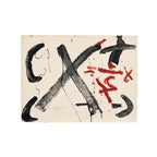 Antoni Tàpies, Gran X, from Negre i Roig (Large X, from Black and Red) (G. 615), 1976 LYNART STORE