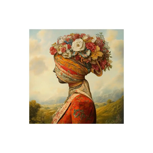 Antonia Beauvoir - Eternal Blossoms (2019) - Color screenprint