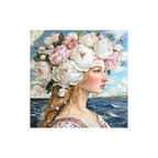 Antonia Beauvoir - Sea of Peonies (2025) - Color screenprint